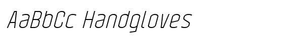 Werkstoff Extra Light Italic image