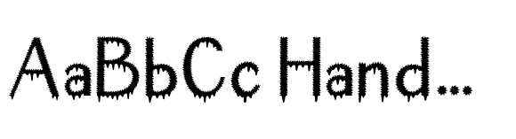 Spooky Adventure Regular font sample