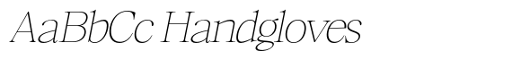 Mckins Thin Italic image