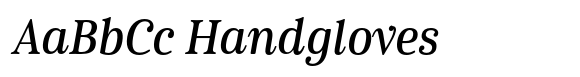 Cabrito Serif Condensed Demi Italic image