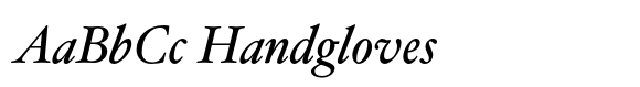 Hoefler Text Italic image