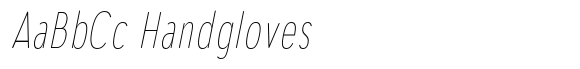 Aukim II Rounded Thin Compressed Italic image