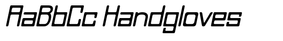 Regglid Sans Bold Slanted image