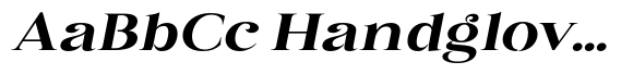 Eritza Bold Semi Expanded Italic image