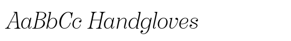 Boutique Serif M Thin Italic image