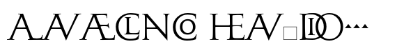Imperium Ligatures image
