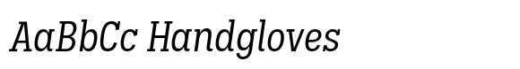 Palo Slab Condensed Italic image