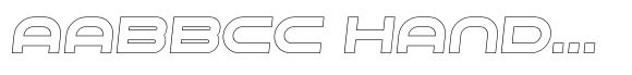Grandio Outline Italic image