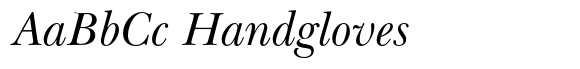 Baskerville Handcut Std Regular Italic image