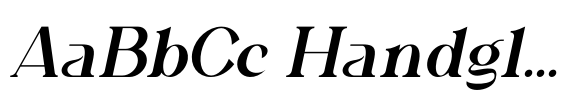Heterogent Italic image