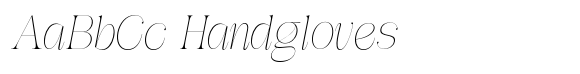 Awesome Gulgina Italic Thin image