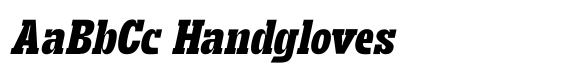Afterspace Bold Italic image