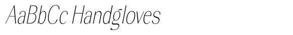 Gergion  Thin Condensed Slant image