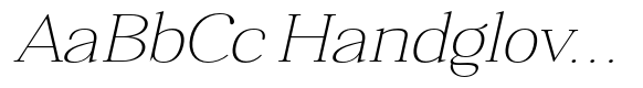 Polisha Reynold Thin Italic Expanded image