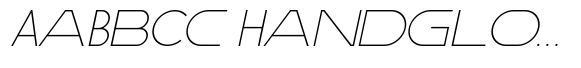 Nanami Extended Thin Italic image