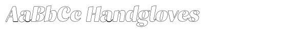 Julima Outline Slant Bold image