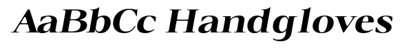 Refiost Soft Bold Expanded Italic image