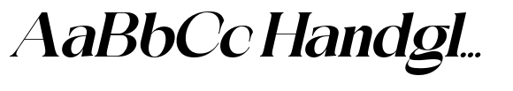 CKR Serif Extra Bold Expanded Slanted image