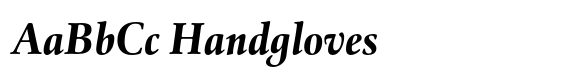 Cattigan Extrabold Italic image