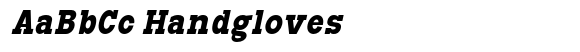 Aristone Slab Bold Condensed Italic image