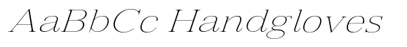 Vintora Serif Vintora Extra Light Exp Italic image