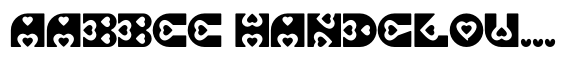 Love Land font sample