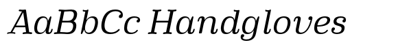 Phongphrai Italic font sample