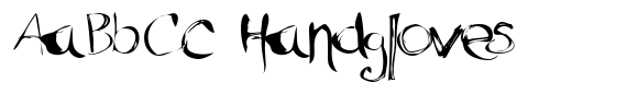 Inkie font sample