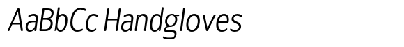 Chatwin Rounded Light Condensed Italic image