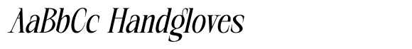 Rovalen Italic font sample