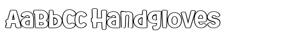 Nerillkid Outline font sample