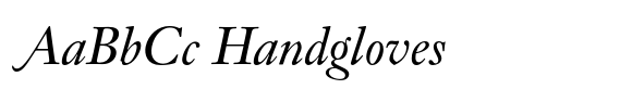 Aquamarine Titling Italic image