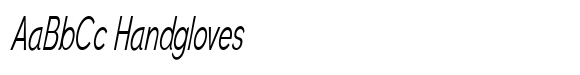 Montriv Extra Light Condensed Italic image
