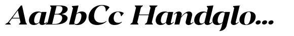 Andrise Bold Expanded Italic image
