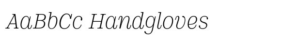 DT Augustina Slab Italic 3 Ul Light image