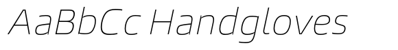 Burlingame Pro Thin Italic image