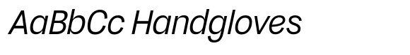 Fridag Sans Medium Italic image