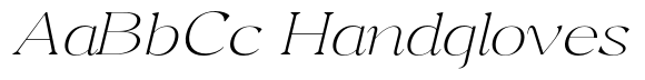 Andrise Thin Expanded Italic image