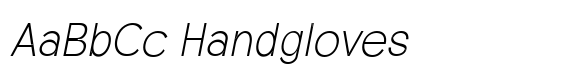 Abigen Thin Semi Condensed Italic image