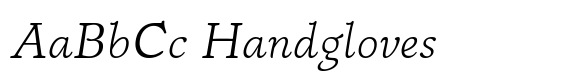 Papois Light Italic image