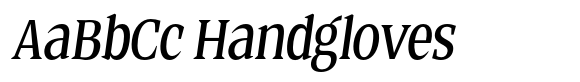 Quinget Variable Semi Bold Semi Condensed Italic image